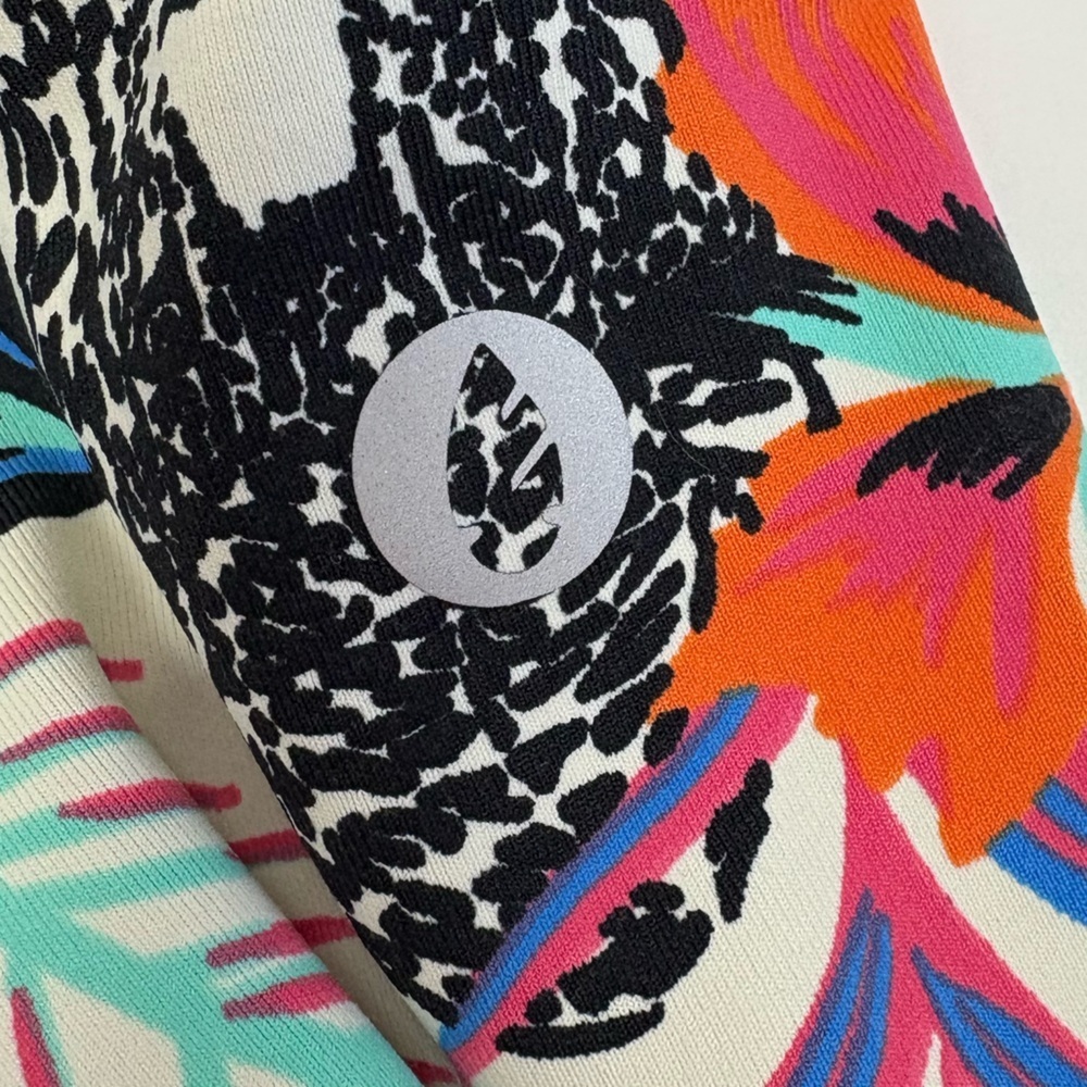 Dona Jo Pickleball Skort Tropical & Tiger Print Very Good Condition Preppy Sport - Picture 4 of 10